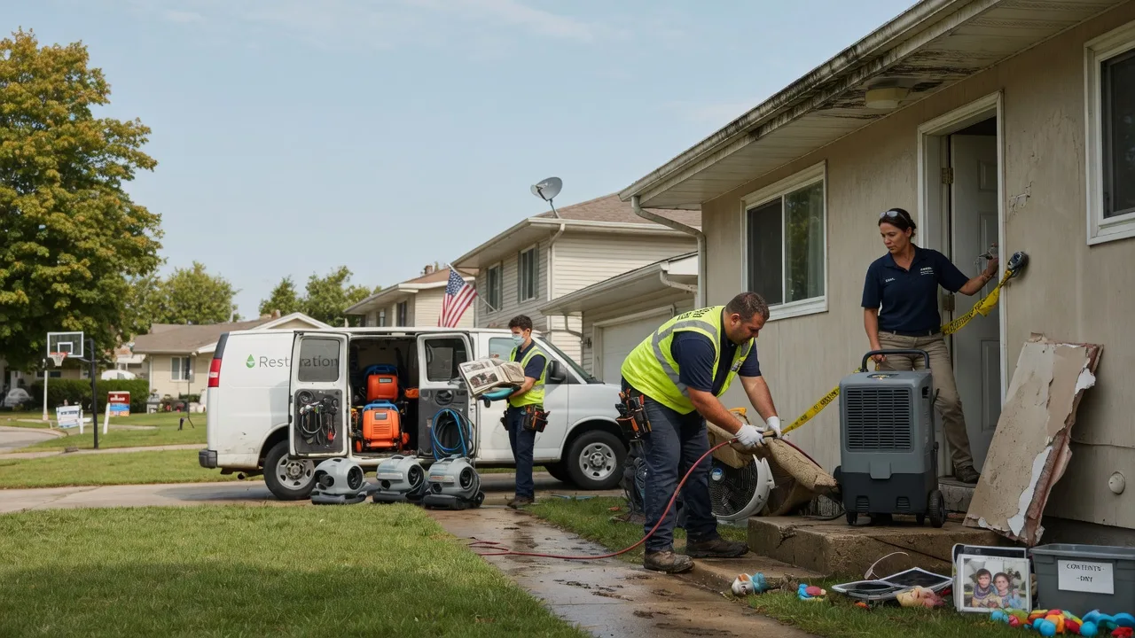 Water Damage Restoration in Peninsula, OH near me